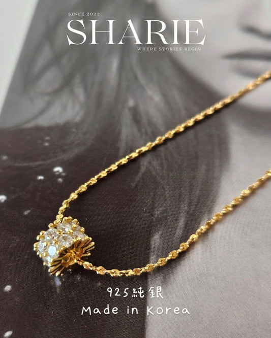 #406 | Shinning Charm Necklace丨925 Silver