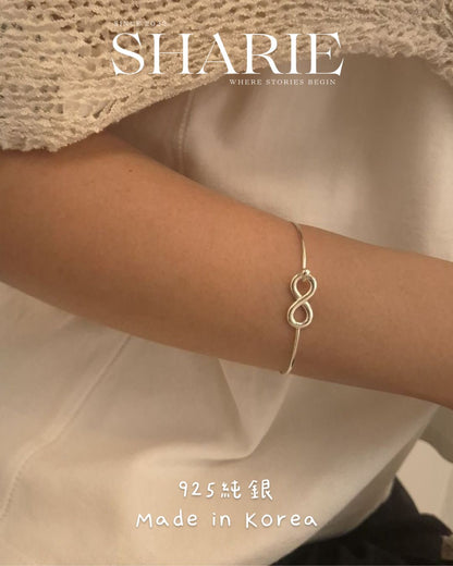 Infinity Bangle丨925 Silver