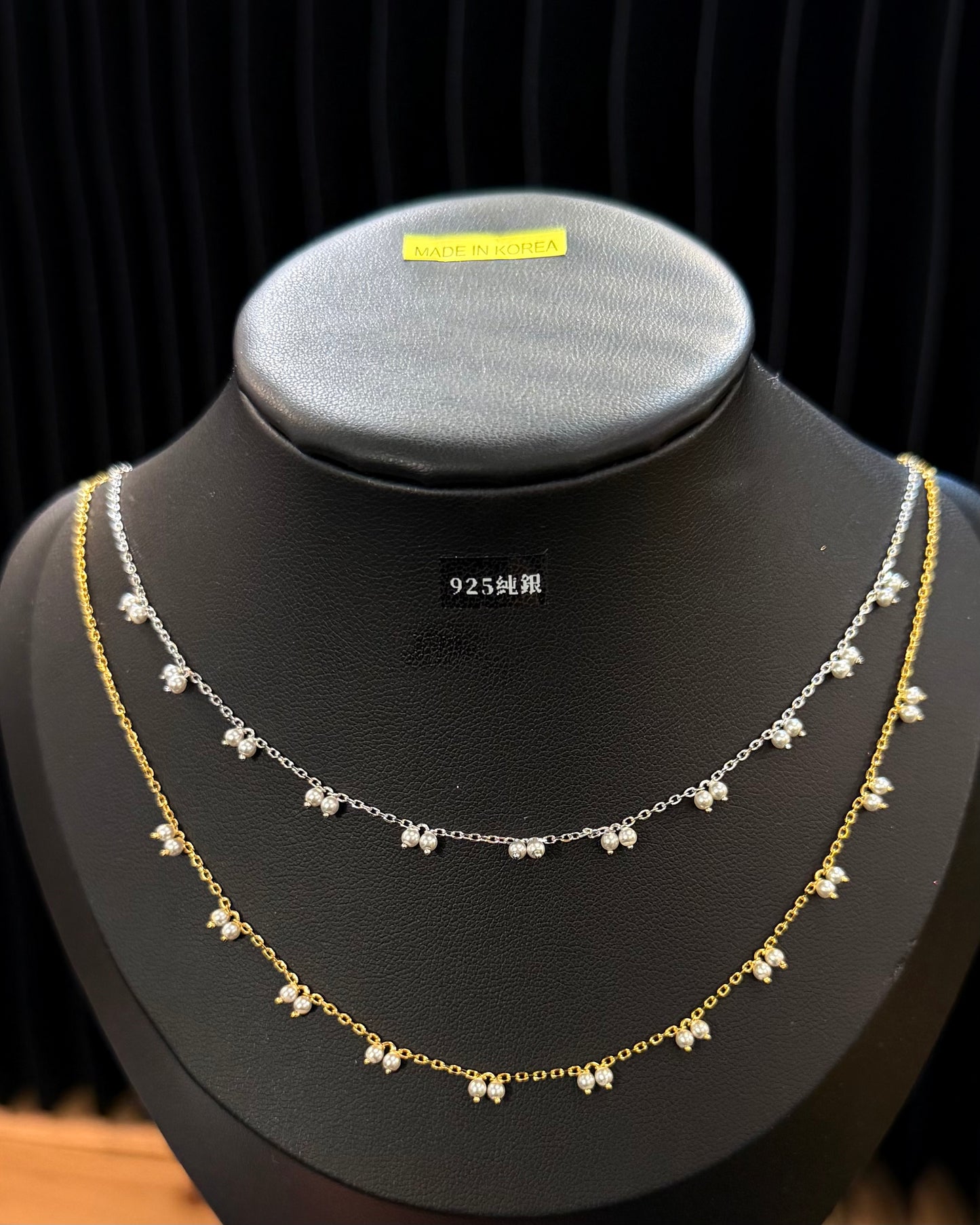 #644 | Petit Pearl Dainty Necklace丨925 Silver