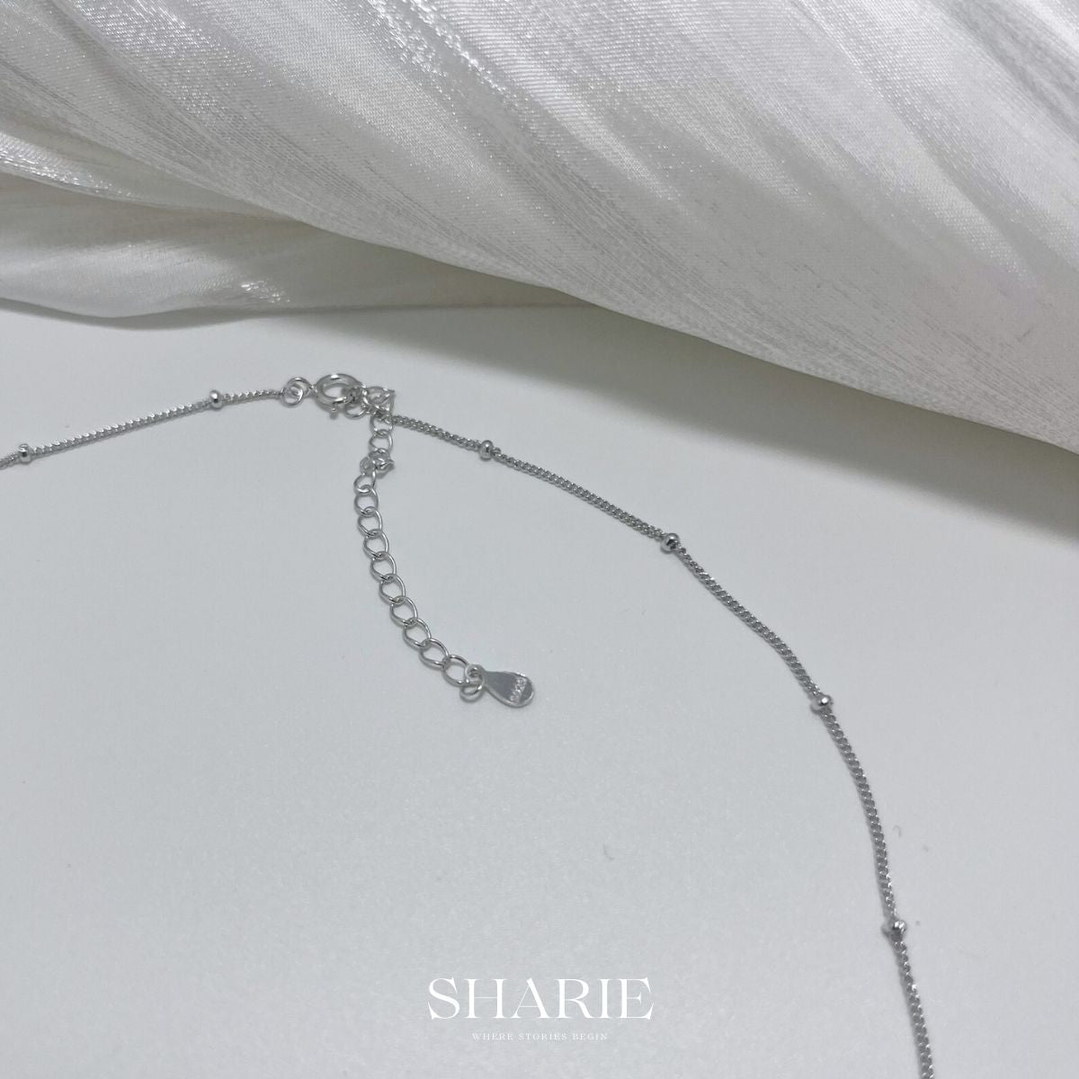 N02丨Ribbon Bow Necklace丨925 Silver