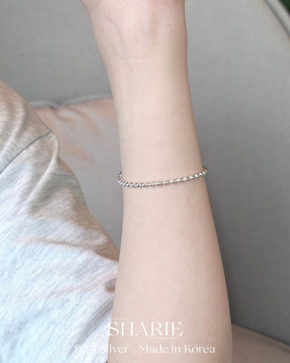 #785 | 3mm Ball Chain Bracelet | 925 Silver