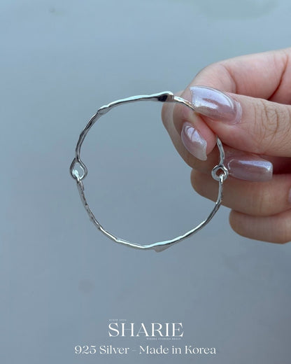 #786 | Organic Vine Bangle | 925 Silver