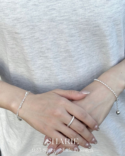 #787 | Sliding Echo Layered Bracelet | 925 Silver