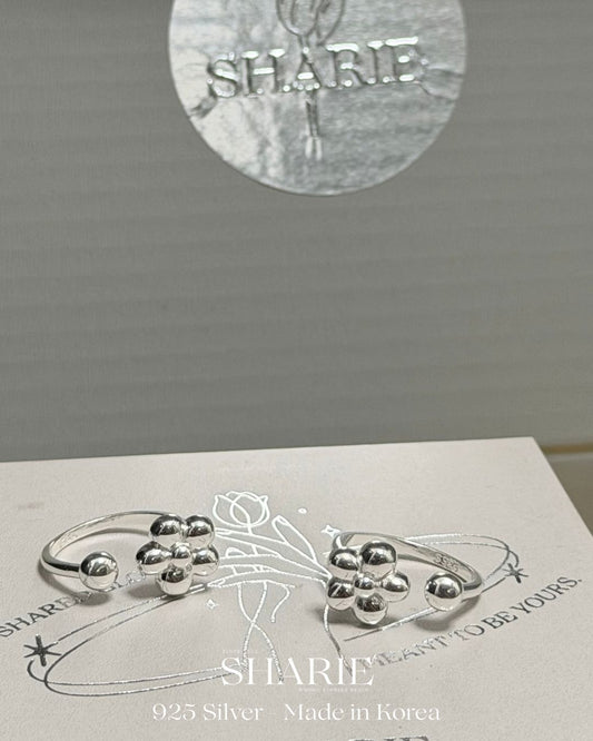 #794 | Blooming Sphere Ring | 925 Silver