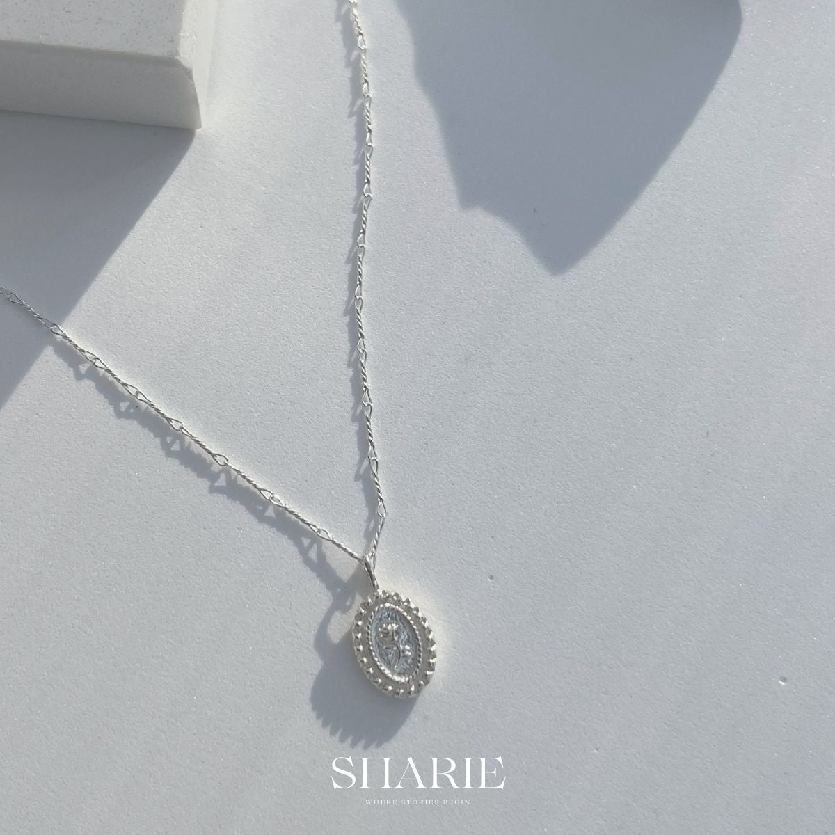 N18丨E06丨Vintage Rosey丨Necklace  Earrings丨925 Silver  復古玫瑰 項鏈 韓國925純銀頸鏈 耳環