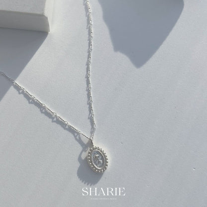 N18丨E06丨Vintage Rosey丨Necklace  Earrings丨925 Silver  復古玫瑰 項鏈 韓國925純銀頸鏈 耳環