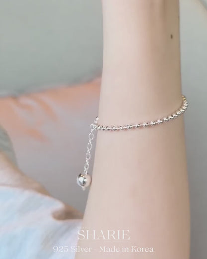 #785 | 3mm Ball Chain Bracelet | 925 Silver