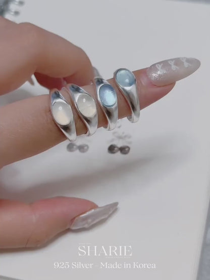 #646 #647 | Soft Glow Ring | 925 Silver