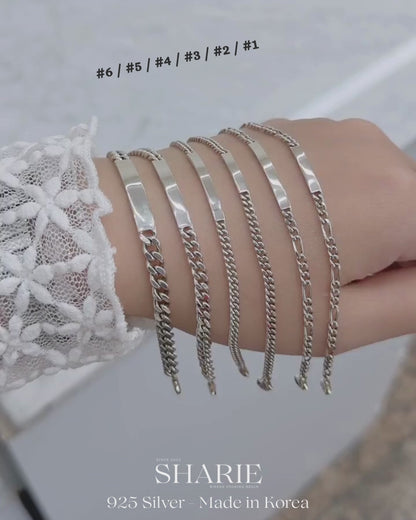 #770 | The Continuum Bracelet | Couple Bracelet with Engraving Service | 925 Silver