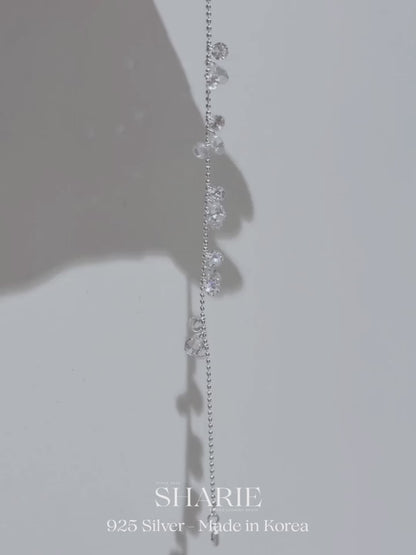 #689 | Shimmering Cascade Bracelet | 925 Silver