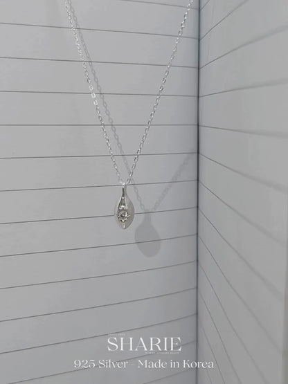 #470 | Stellar Drop Necklace | 925 Silver