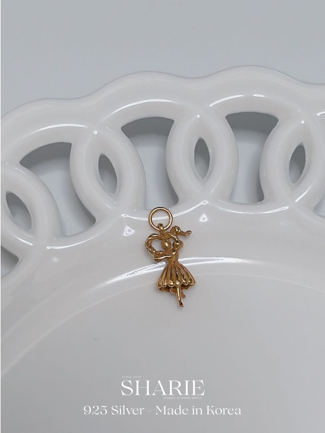 #779 | Ballet Dancer Pendant | 925 Silver