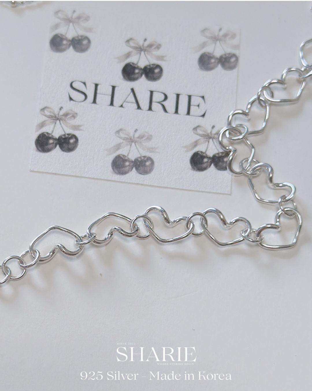 #521丨Wavy Heart Bracelet丨925 Silver