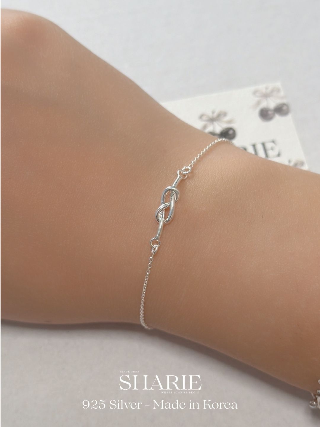 #738丨Small Knot Bracelet丨925 Silver