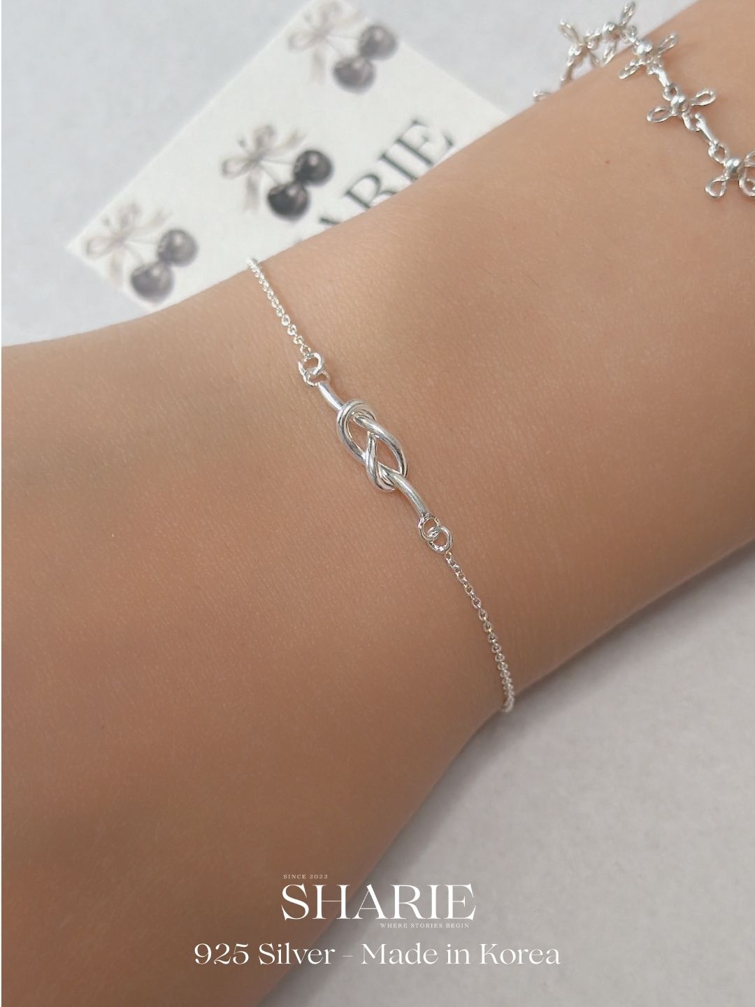 #738丨Small Knot Bracelet丨925 Silver