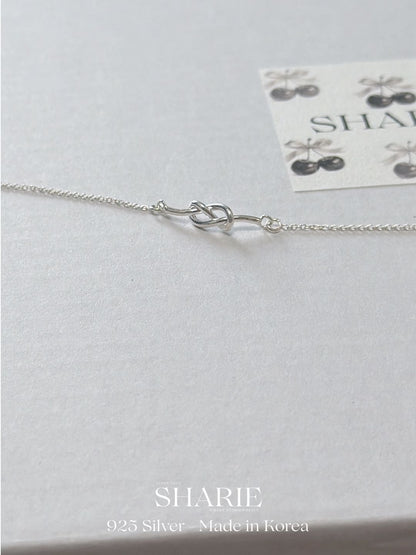 #738丨Small Knot Bracelet丨925 Silver