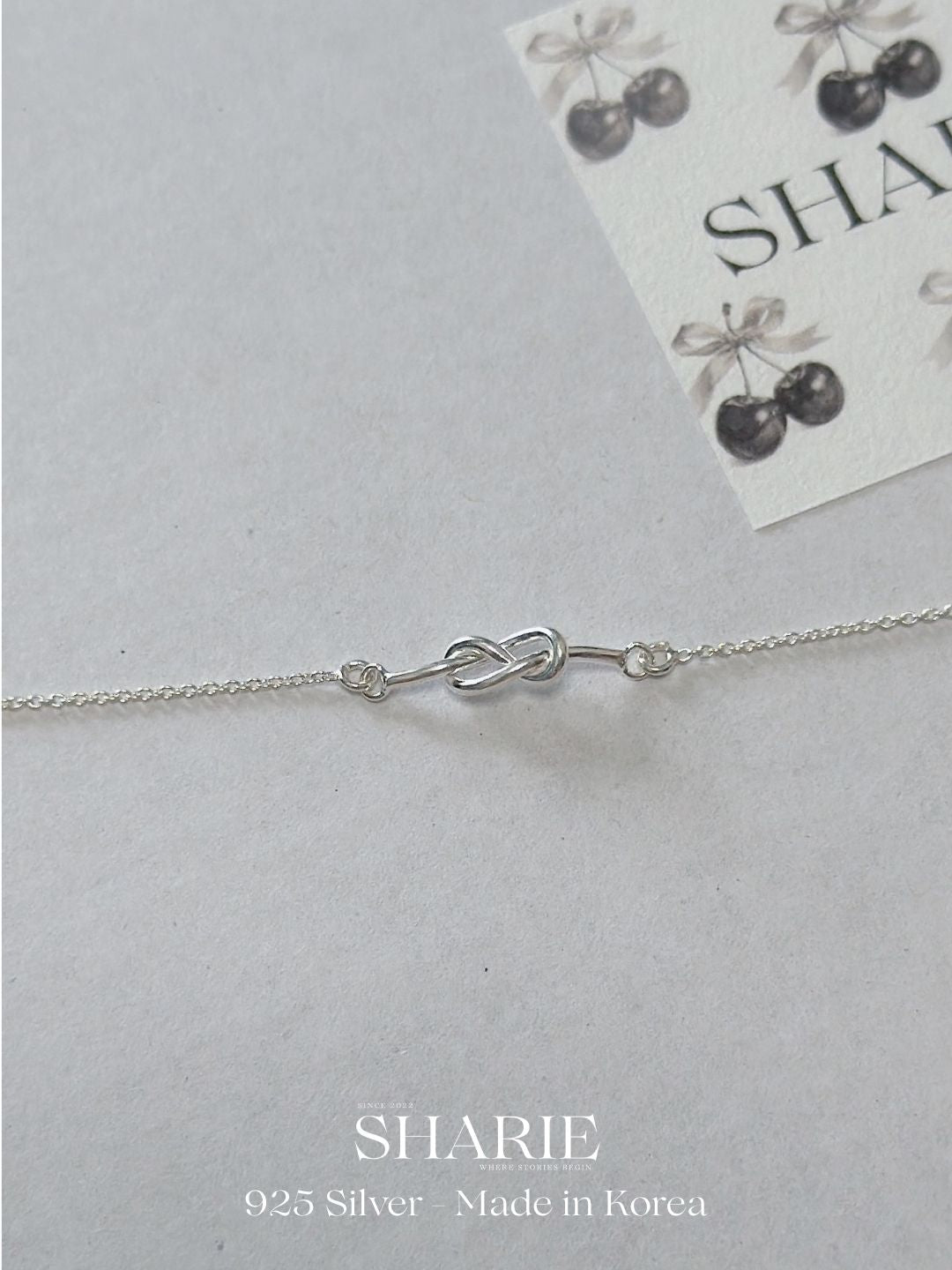 #738丨Small Knot Bracelet丨925 Silver