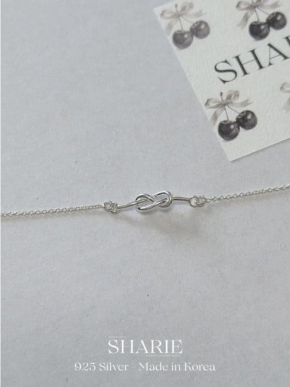 #738丨Small Knot Bracelet丨925 Silver