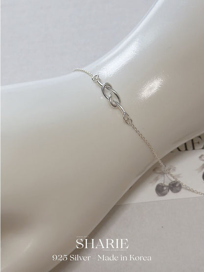 #738丨Small Knot Bracelet丨925 Silver
