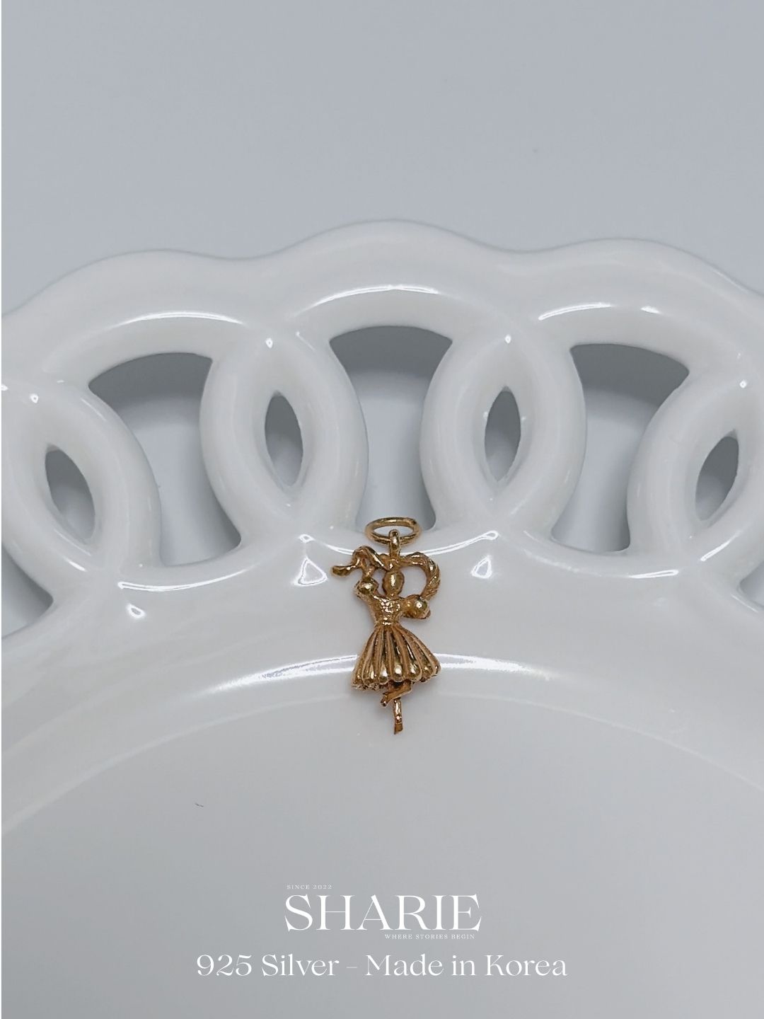 #779 | Ballet Dancer Pendant | 925 Silver