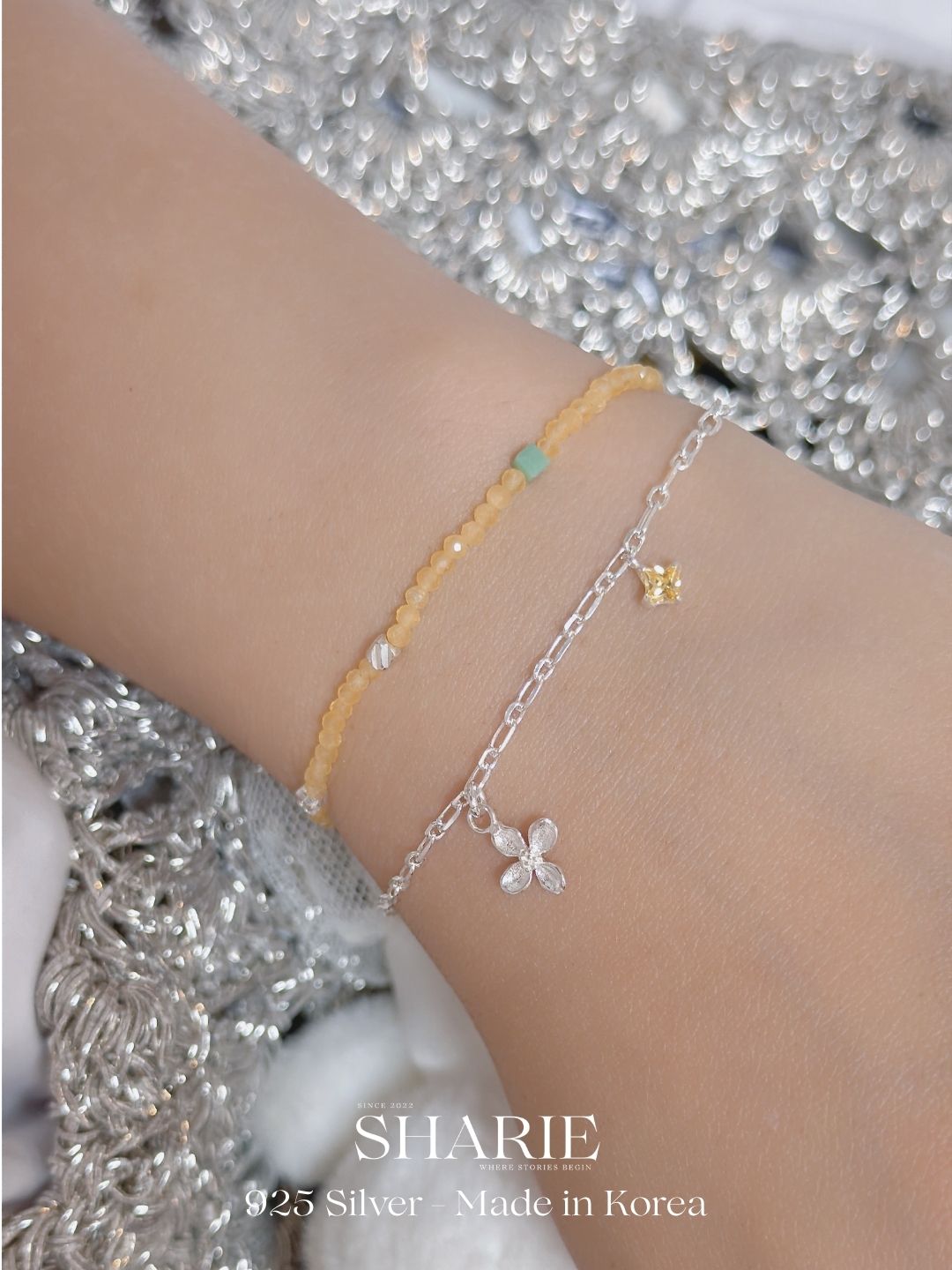 #755 #756丨Citrus Breeze Bracelet丨925 Silver