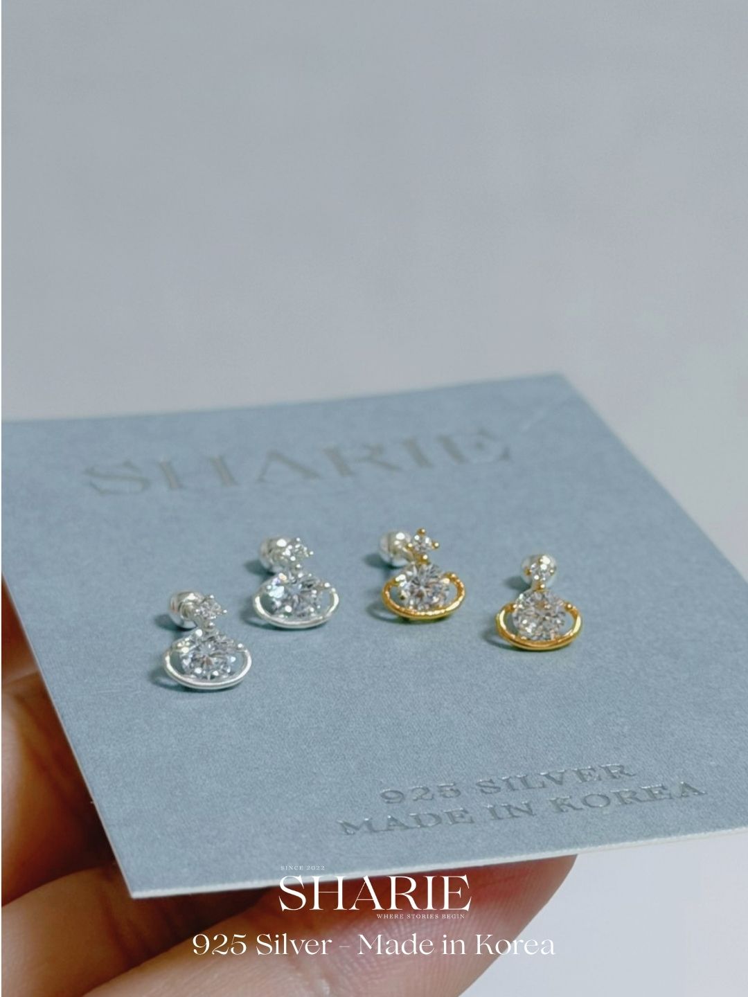 #762 | Planet Piercing - Screw-back | 925 Silver