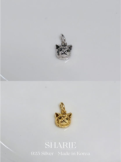 #750 | Cat Pendant | 925 Silver