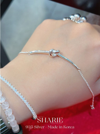 #732丨The Tie Bracelet丨925 Silver