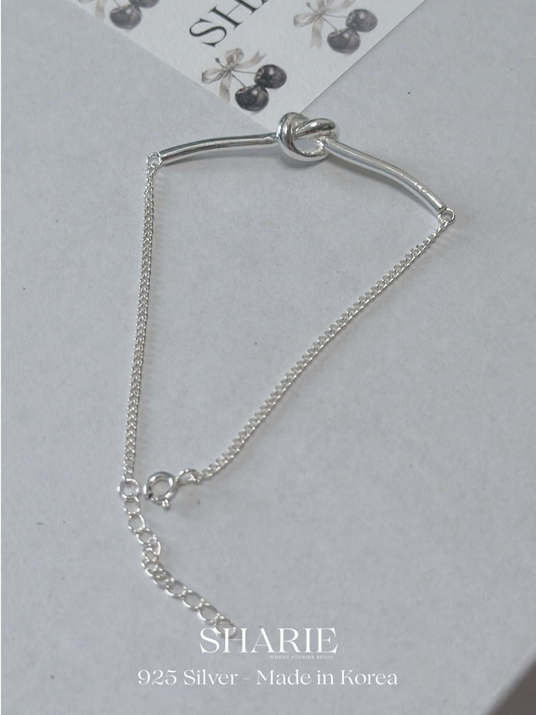 #732丨The Tie Bracelet丨925 Silver