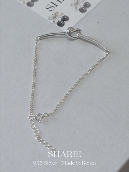 #732丨The Tie Bracelet丨925 Silver