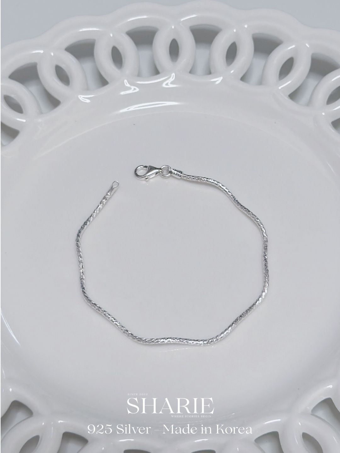 #745丨The Wave Bracelet丨925 Silver