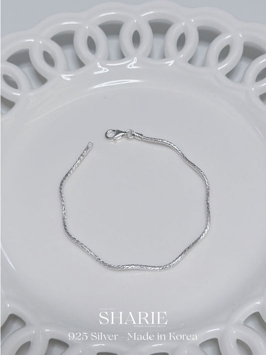 #745丨The Wave Bracelet丨925 Silver