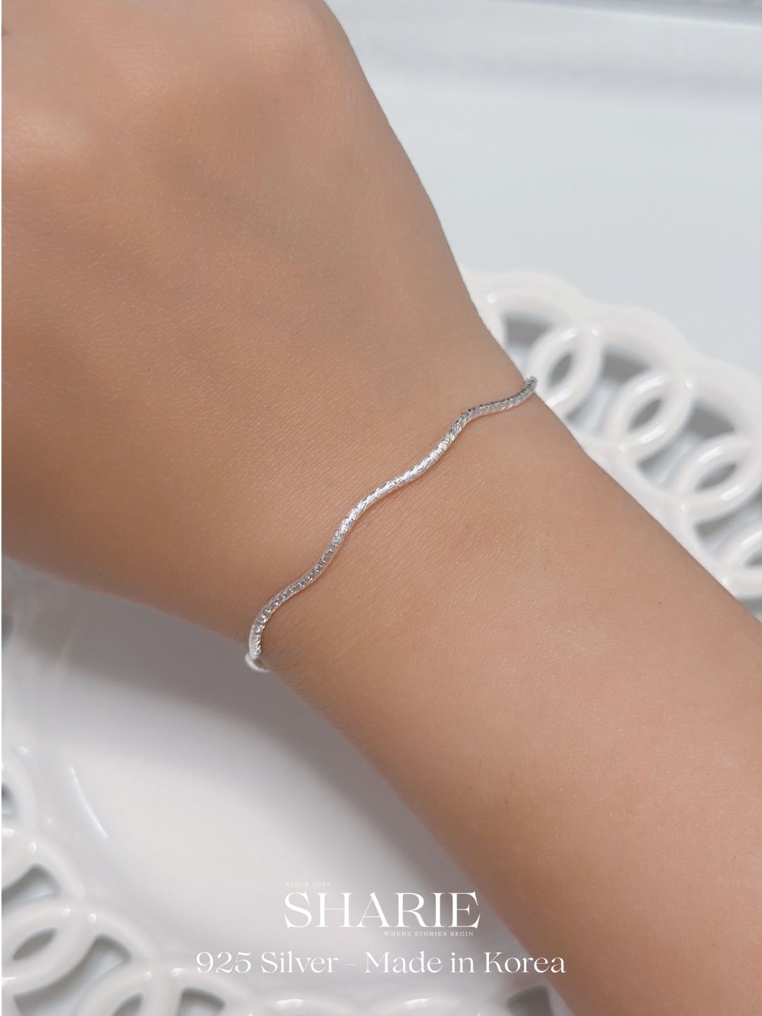 #745丨The Wave Bracelet丨925 Silver