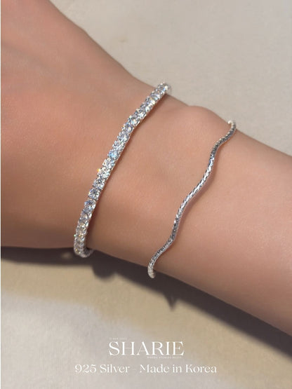 #745丨The Wave Bracelet丨925 Silver