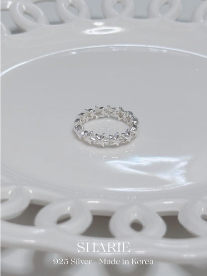 #734丨Stars Ring丨925 Silver