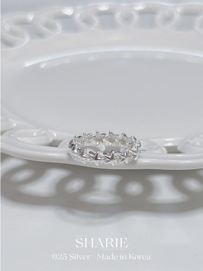 #734丨Stars Ring丨925 Silver