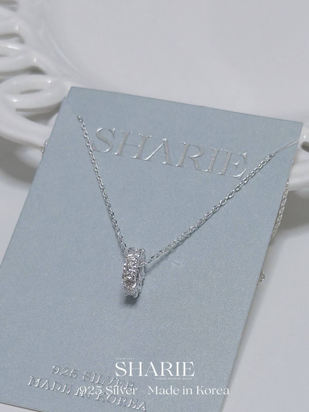 #729 | Twinkle Halo Necklace丨925 Silver