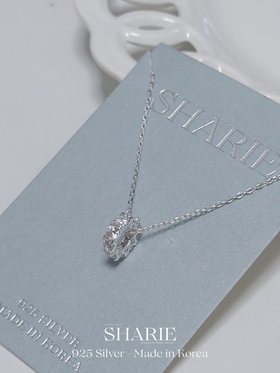 #729 | Twinkle Halo Necklace丨925 Silver