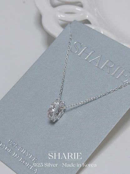 #729 | Twinkle Halo Necklace丨925 Silver