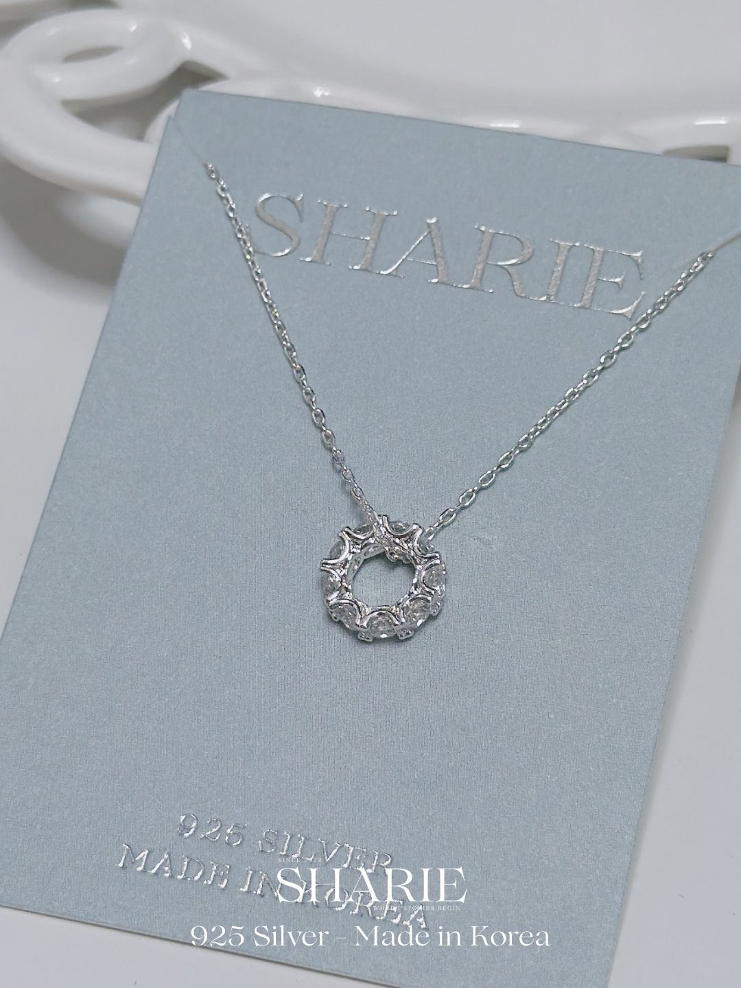 #729 | Twinkle Halo Necklace丨925 Silver