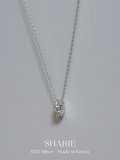 #729 | Twinkle Halo Necklace丨925 Silver