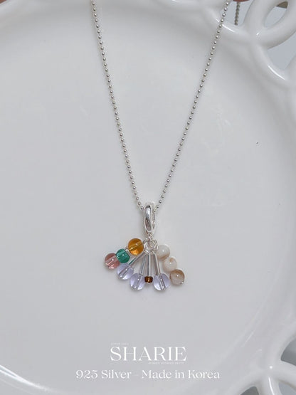 #730丨Fairy Beads Necklace丨Pendant丨925 Silver