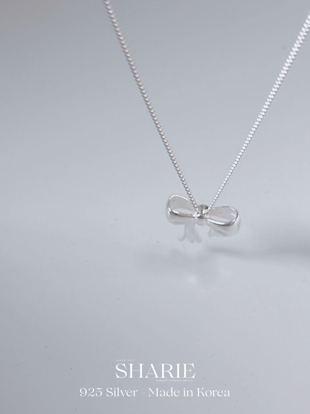#709 | Signature Bow Necklace丨925 Silver