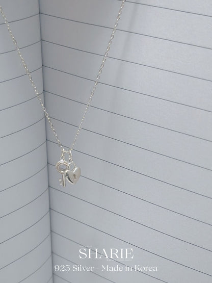 #407 | Love Lock Necklace丨925 Silver