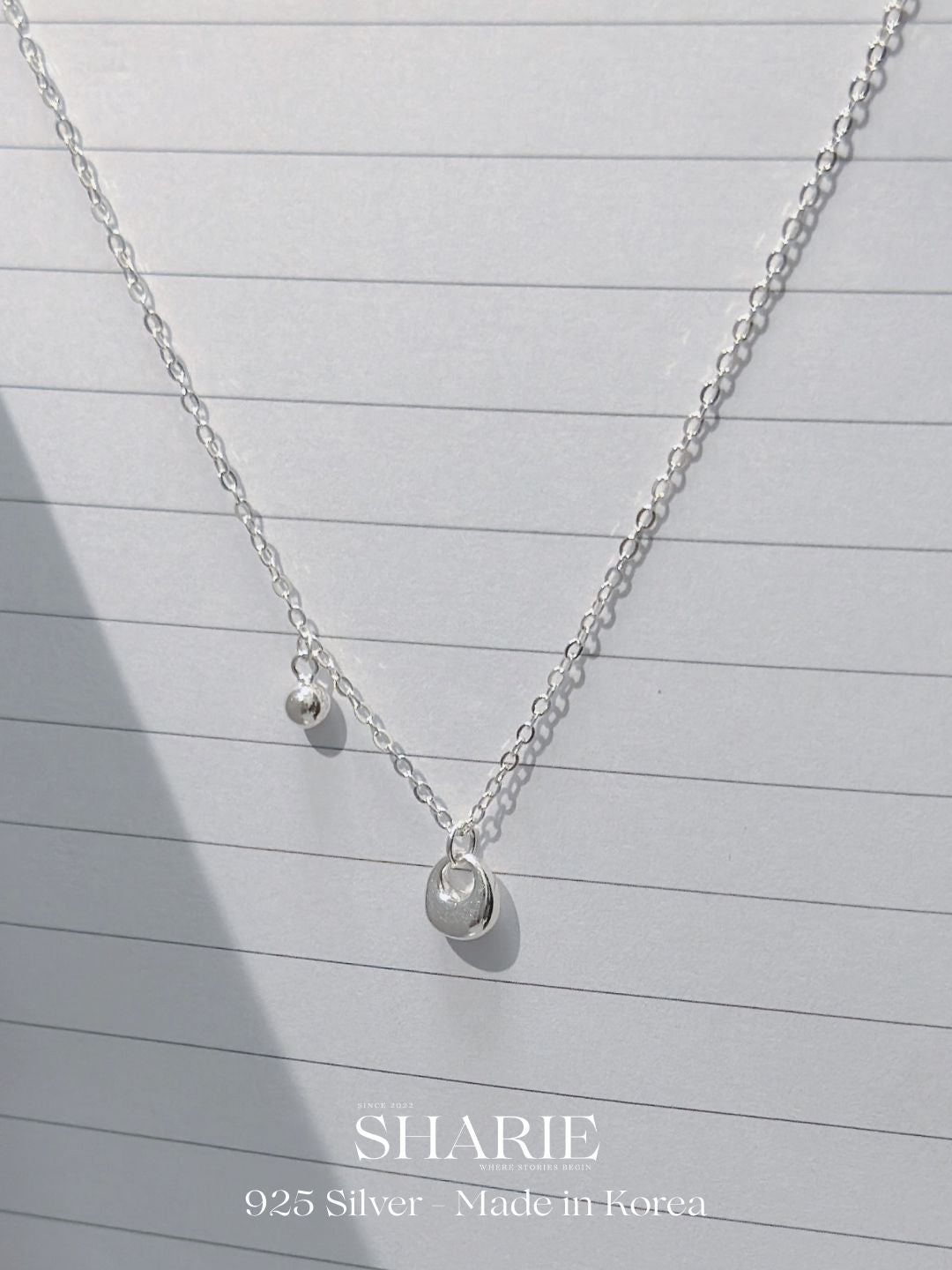 #716 | Drops Necklace | 925 Silver