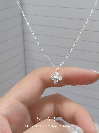#715 | Four-Leaf Clover Necklace | 925 Silver