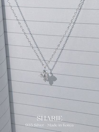 #715 | Four-Leaf Clover Necklace | 925 Silver