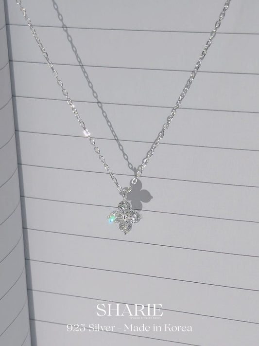 #715 | Four-Leaf Clover Necklace | 925 Silver