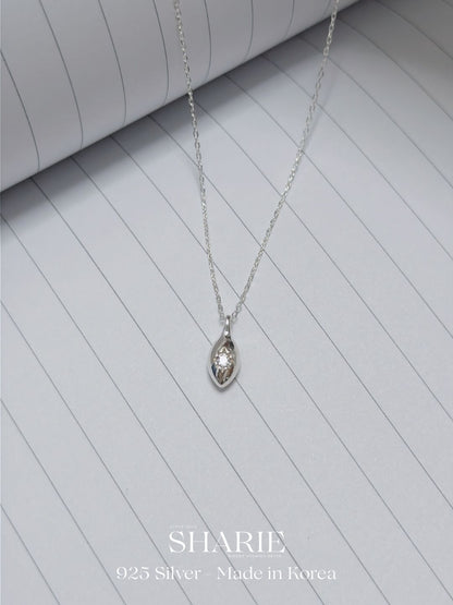 #470 | Stellar Drop Necklace | 925 Silver