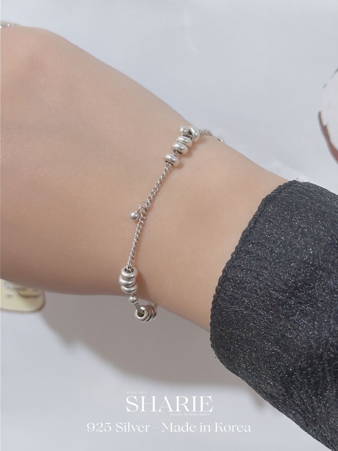 #327丨Beads Bracelet 水泡手鏈丨925 Silver